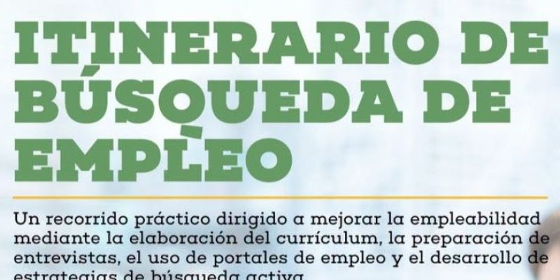 Cartel Itinerario de empleo